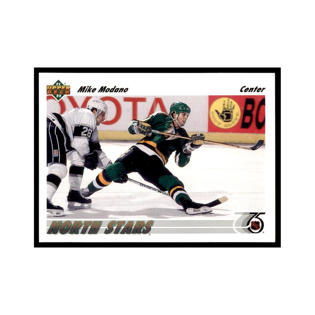 1991 Upper Deck Mike Modano Hockey Cards #160