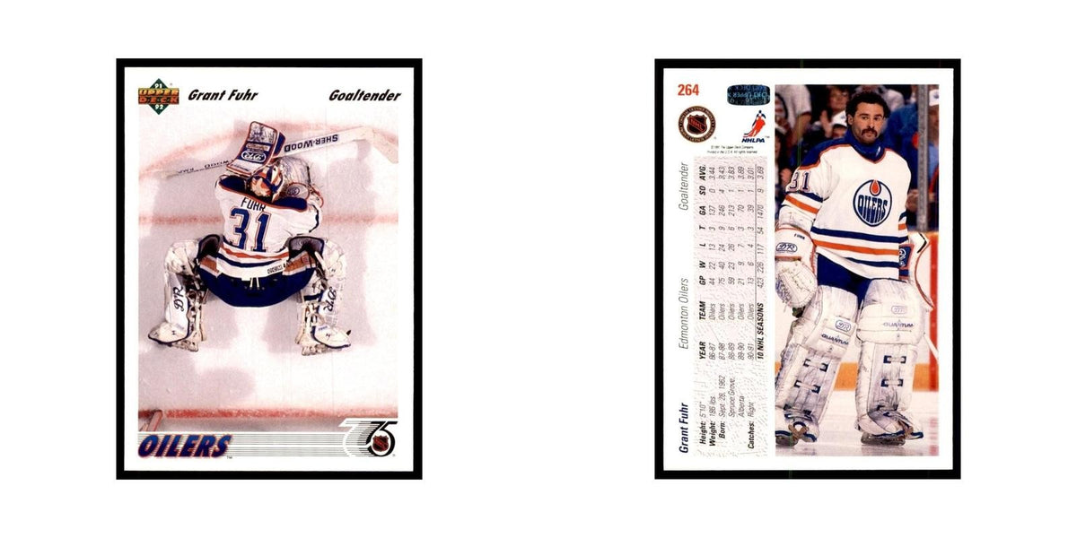1991 Upper Deck Grant Fuhr Hockey Cards #264