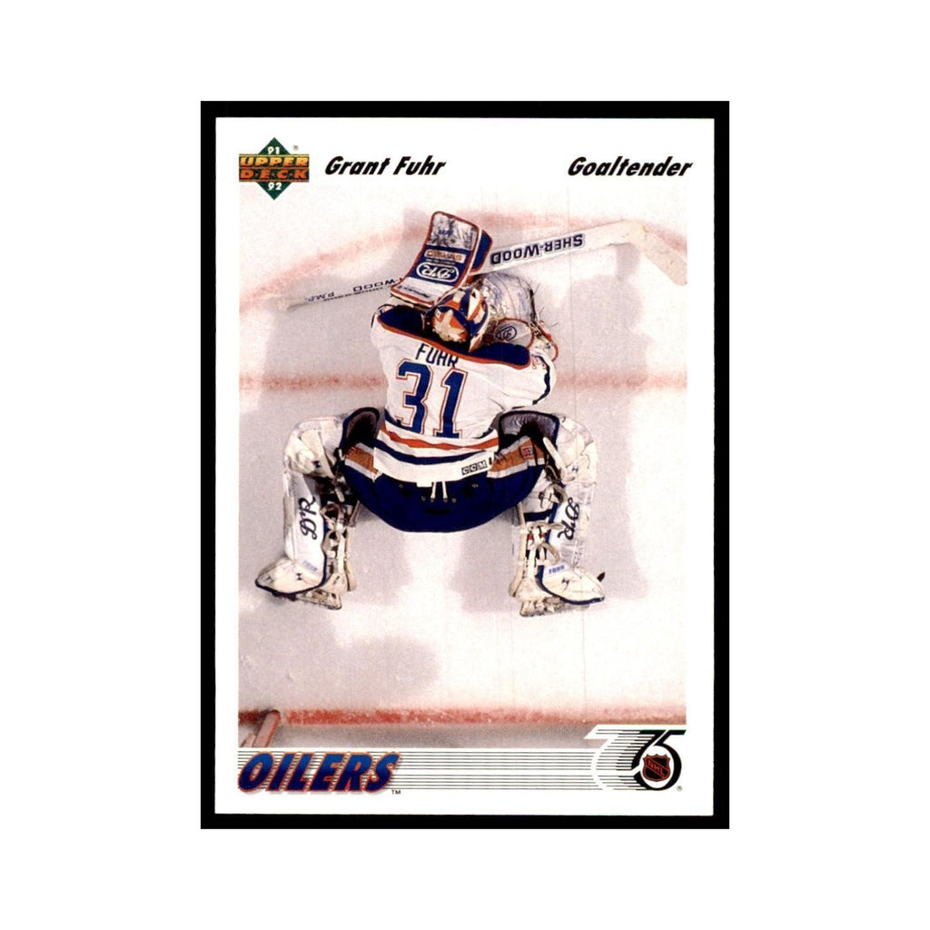 1991 Upper Deck Grant Fuhr Hockey Cards #264
