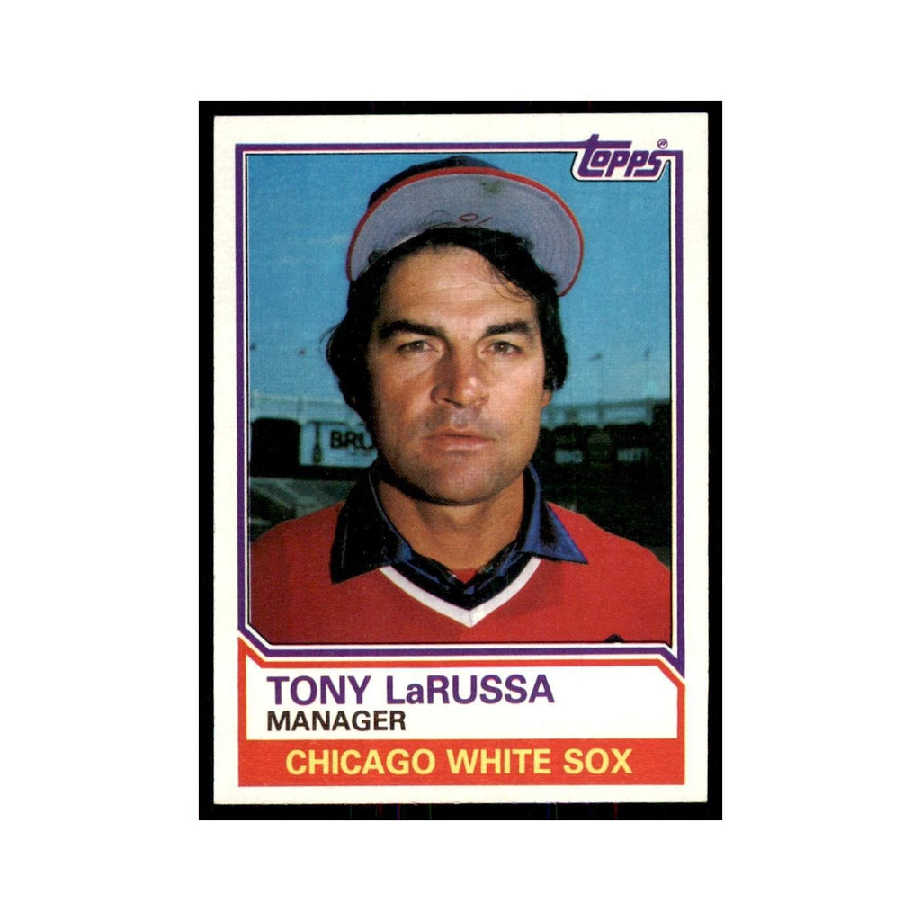 1983 Topps Tony LaRussa Baseball Cards #216