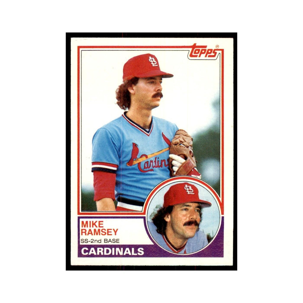 1983 Topps Mike Ramsey Baseball Cards #128