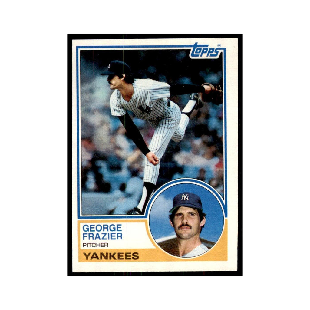 1983 Topps George Frazier Baseball Cards #123