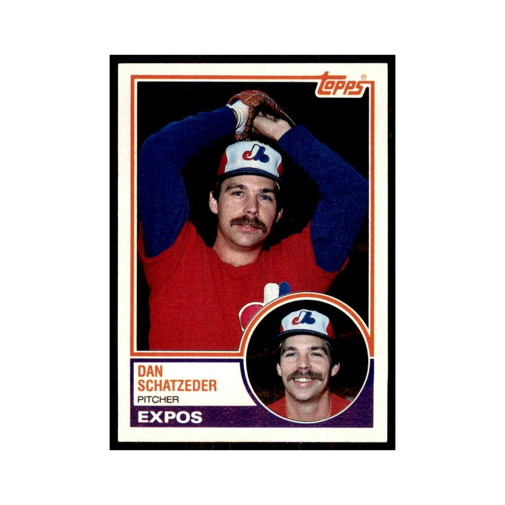 1983 Topps Dan Schatzeder Baseball Cards #189