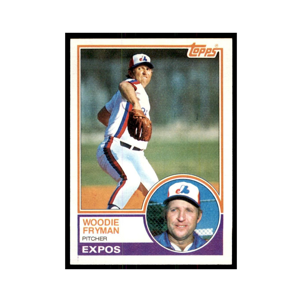 1983 Topps Woodie Fryman Baseball Cards #137