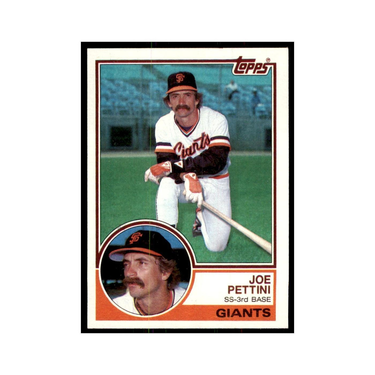 1983 Topps Joe Pettini Baseball Cards #143