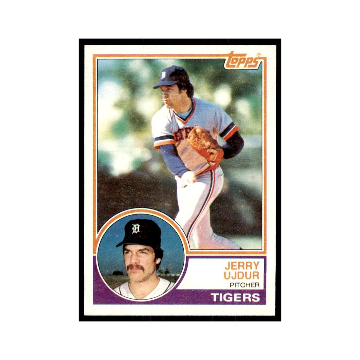 1983 Topps Jerry Ujdur Baseball Cards #174