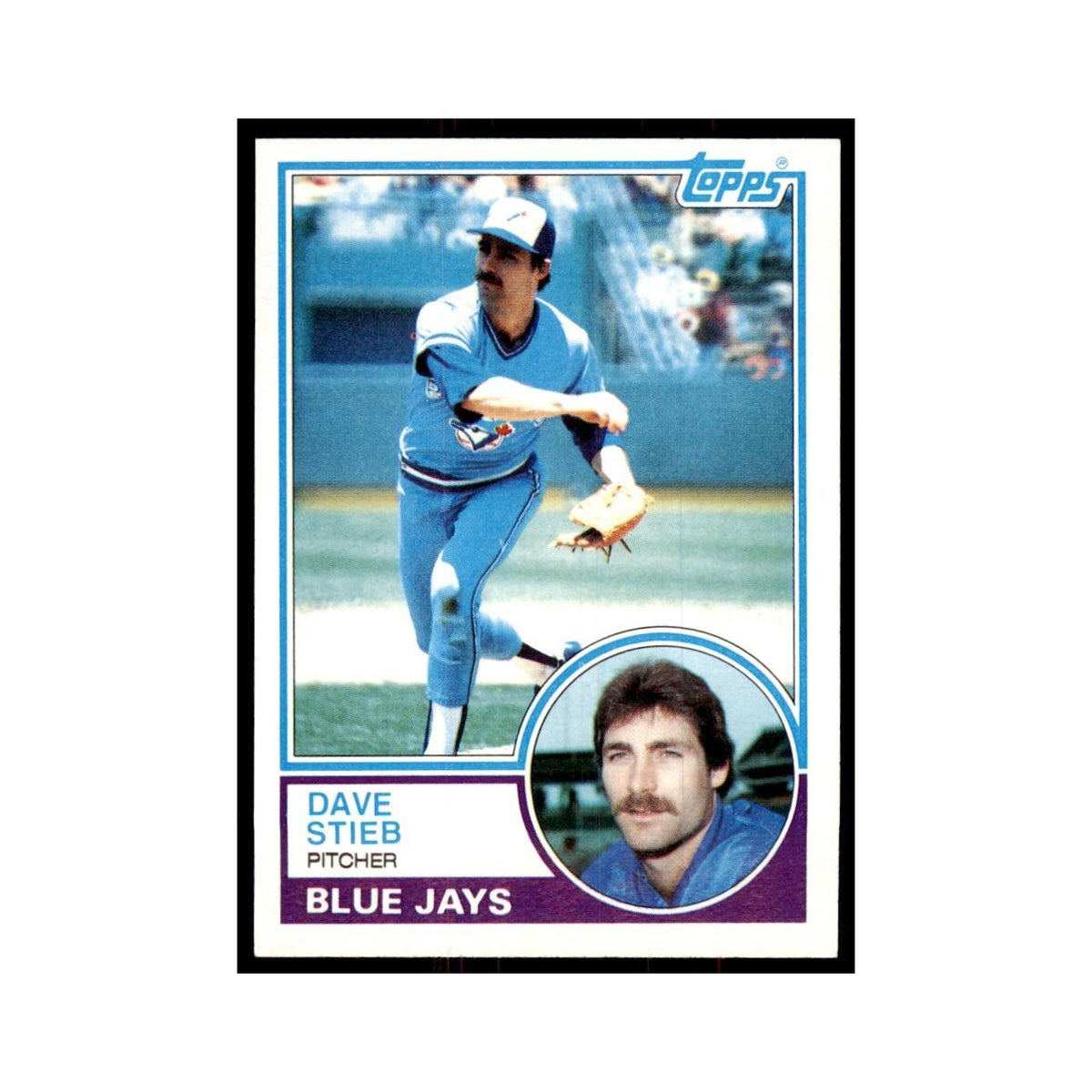 1983 Topps Dave Stieb Baseball Cards #130