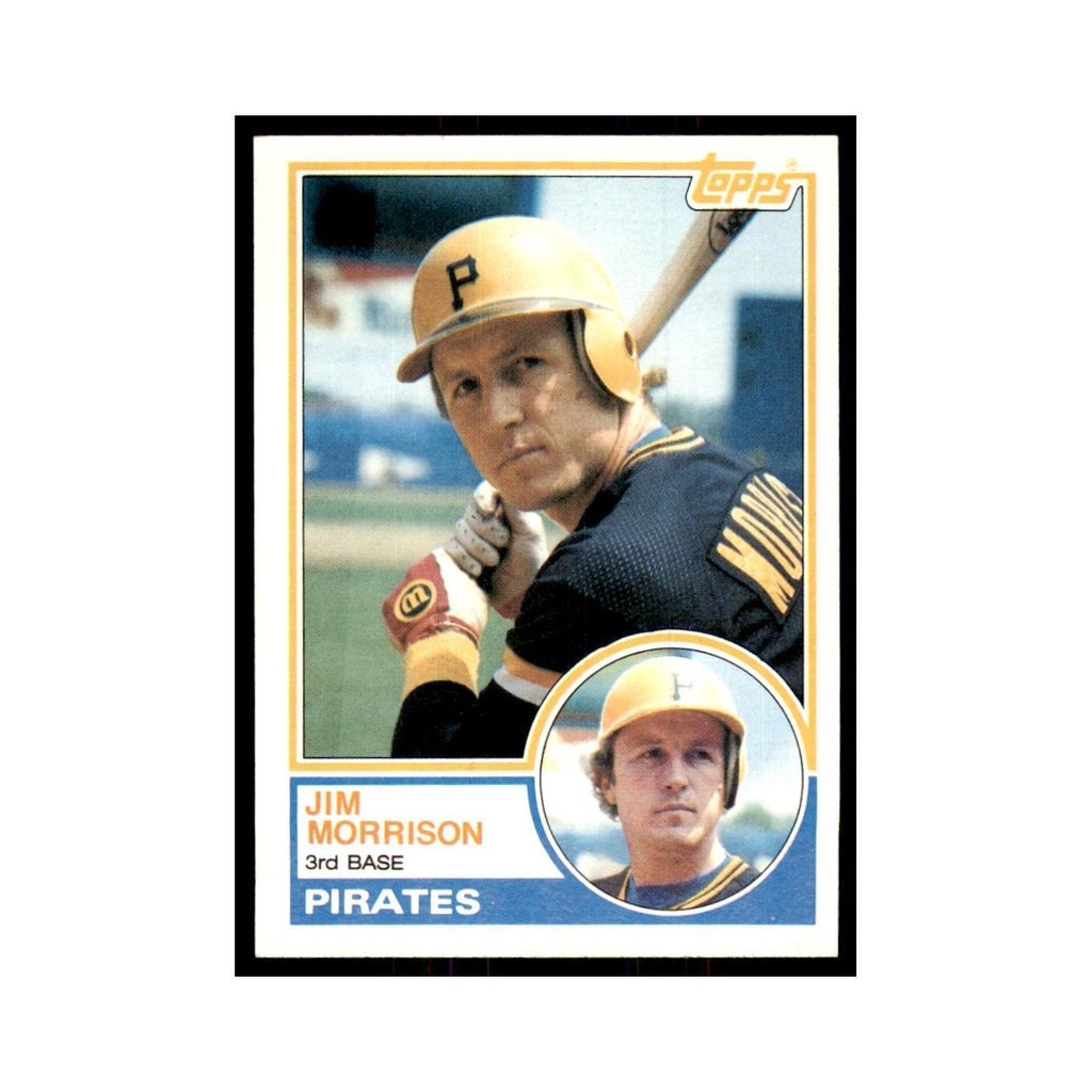 1983 Topps Jim Morrison Baseball Cards #173