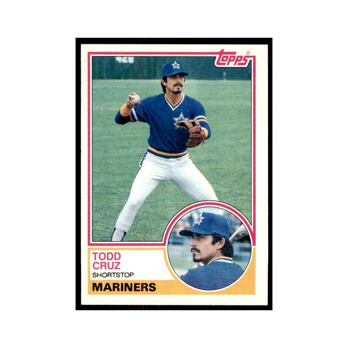 1983 Topps Todd Cruz Baseball Cards #132