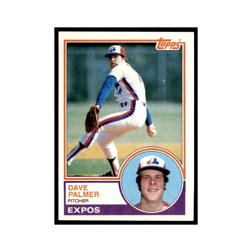 1983 Topps David Palmer Baseball Cards #164