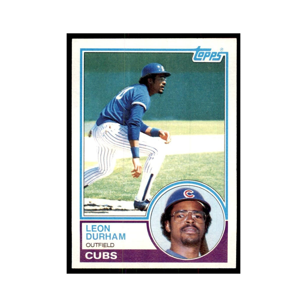 1983 Topps Leon Durham Baseball Cards #125