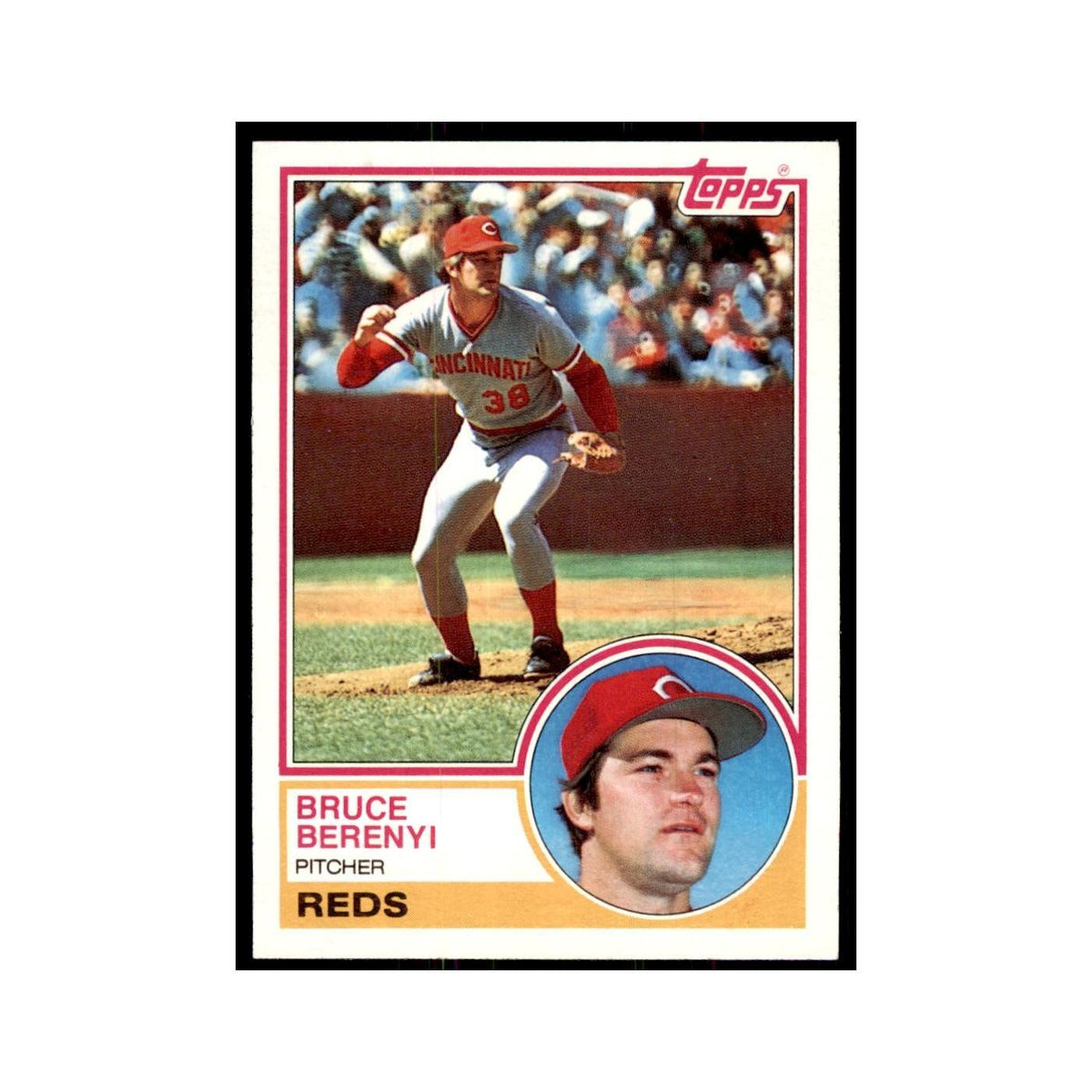 1983 Topps Bruce Berenyi Baseball Cards #139