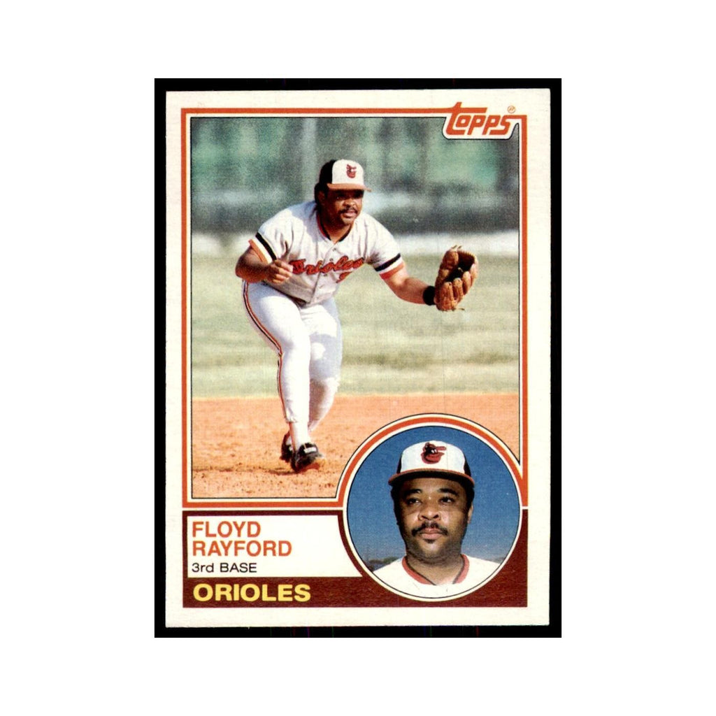 1983 Topps Floyd Rayford Baseball Cards #192