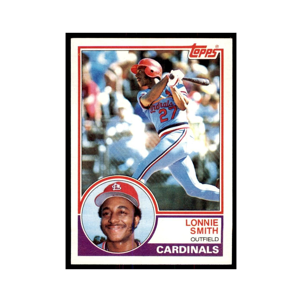 1983 Topps Lonnie Smith Baseball Cards #465