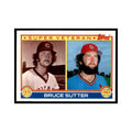 1983 Topps Bruce Sutter Baseball Cards #151