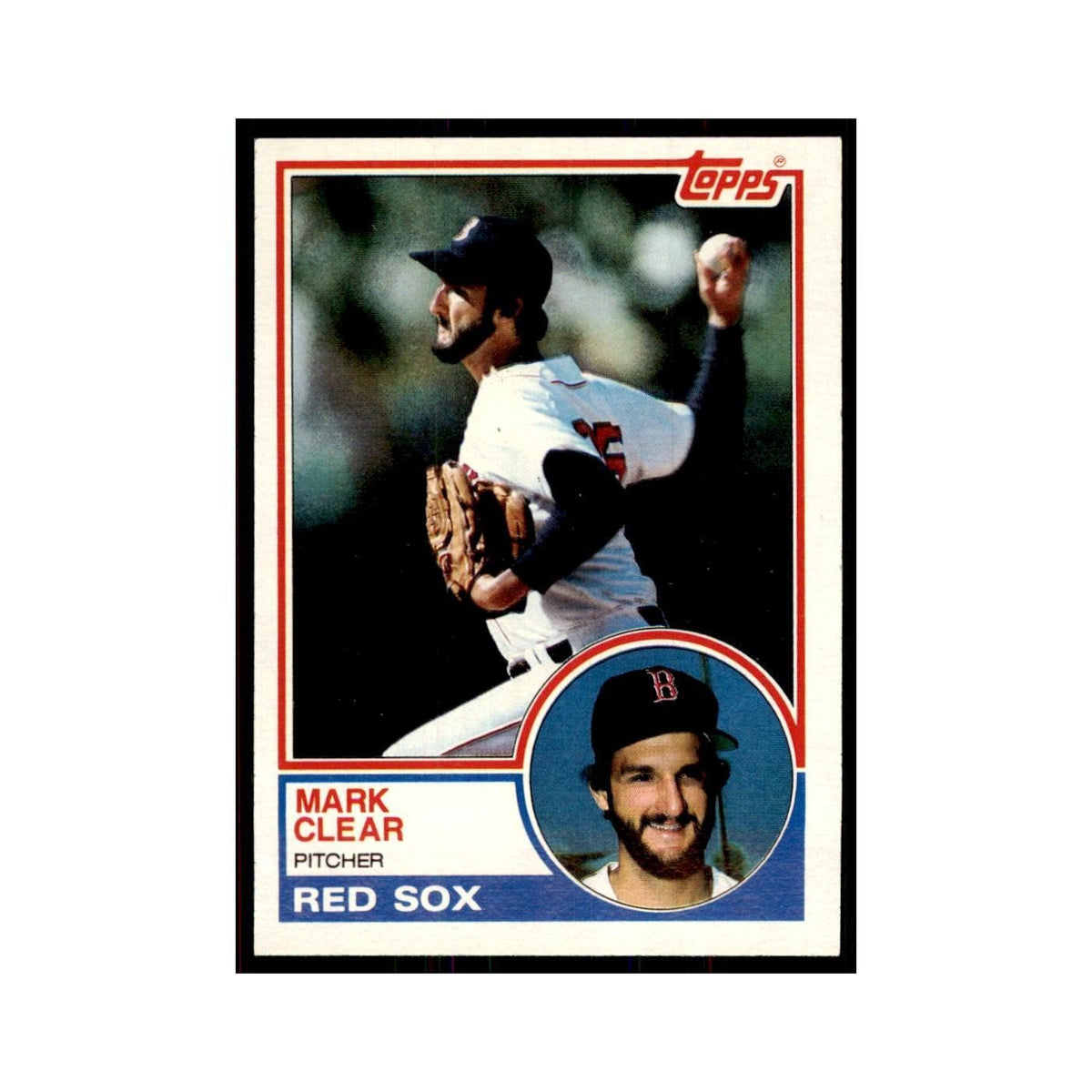 1983 Topps Mark Clear Baseball Cards #162