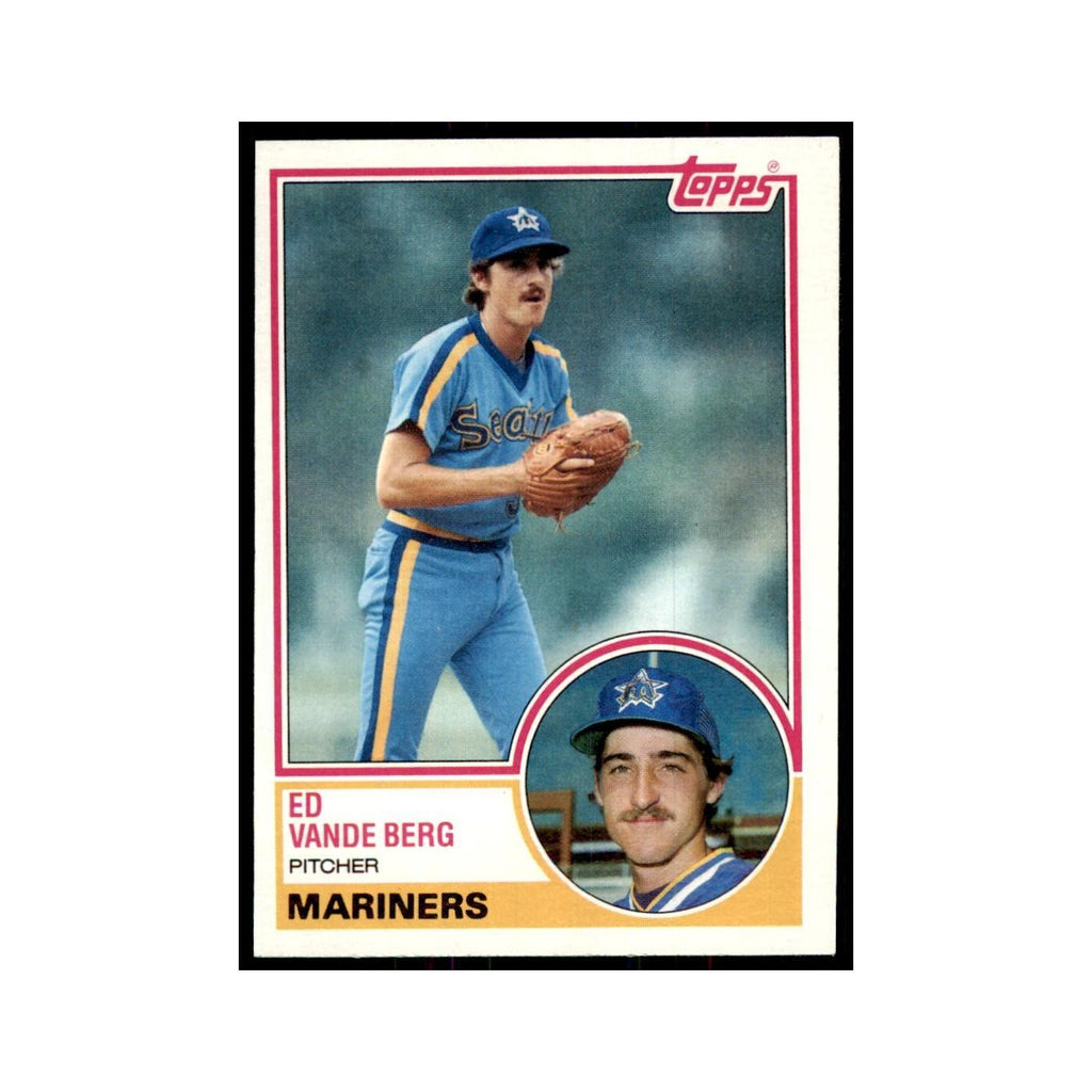 1983 Topps Ed Vande Berg Baseball Cards #183