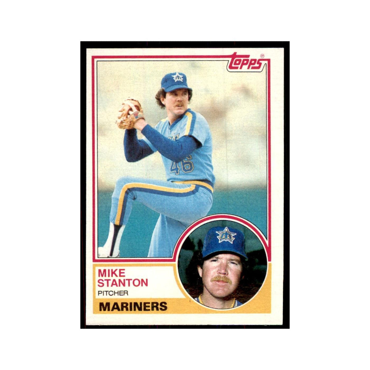 1983 Topps Mike Stanton Baseball Cards #159