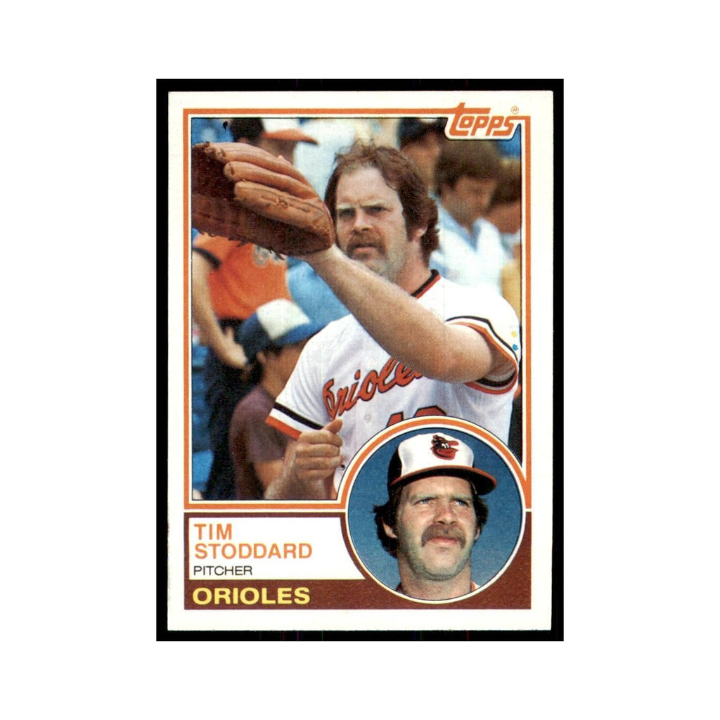 1983 Topps Tim Stoddard Baseball Cards #217
