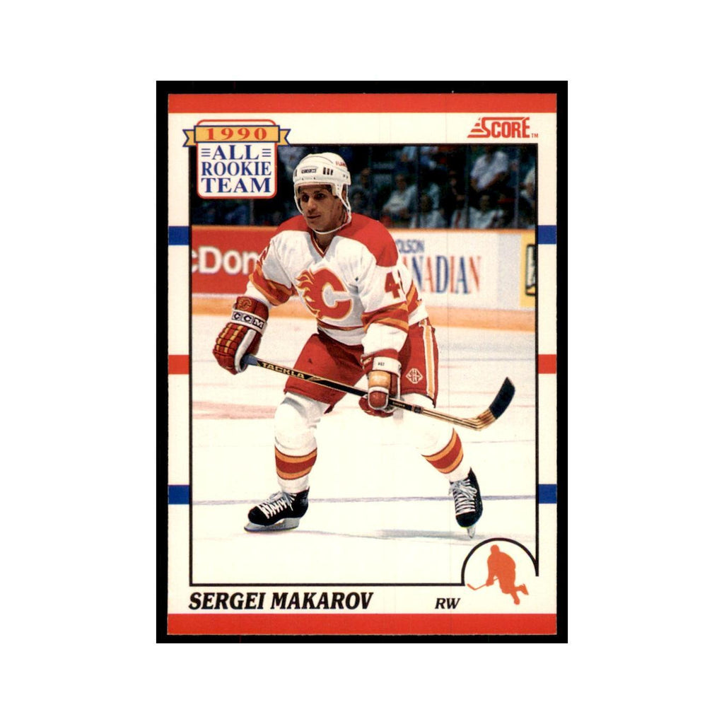 1990 Score Canadian Sergei Makarov RC Hockey Cards #329