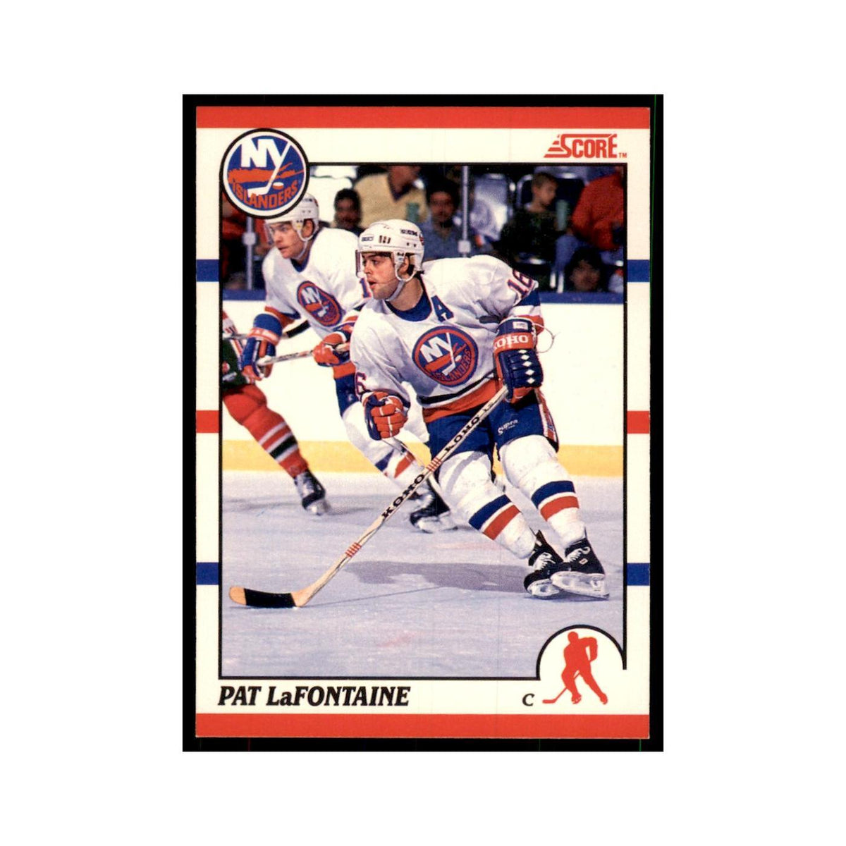1990 Score Canadian Pat LaFontaine Hockey Cards #250