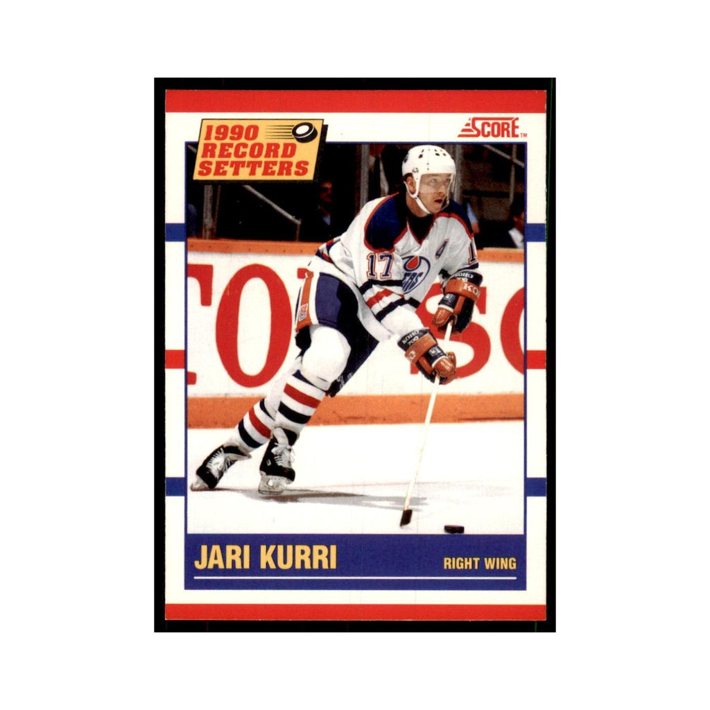 1990 Score Canadian Jari Kurri Hockey Cards #348