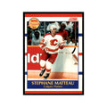 1990 Score Canadian Stephane Matteau Hockey Cards #381