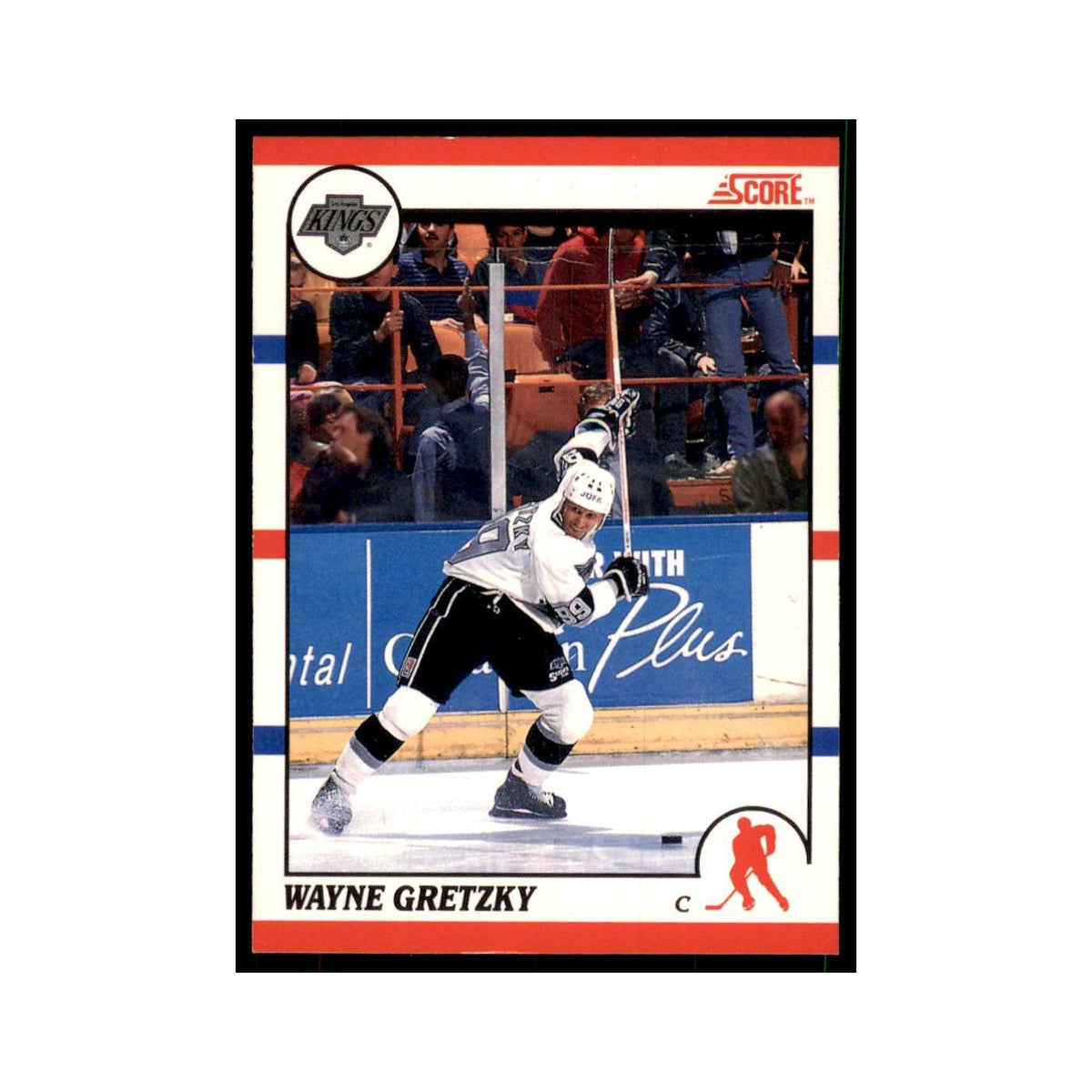 1990 Score Canadian Wayne Gretzky Hockey Cards #1