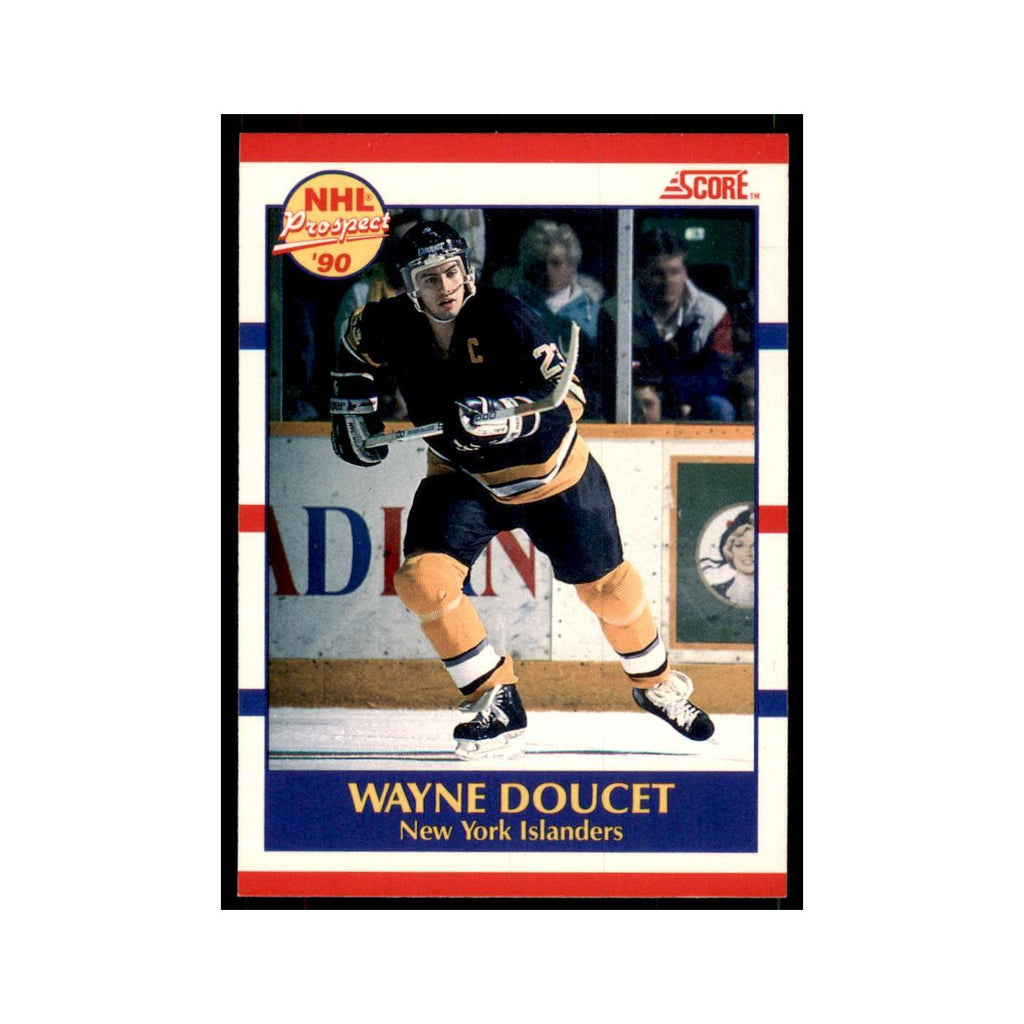 1990 Score Canadian Wayne Doucet Hockey Cards #397