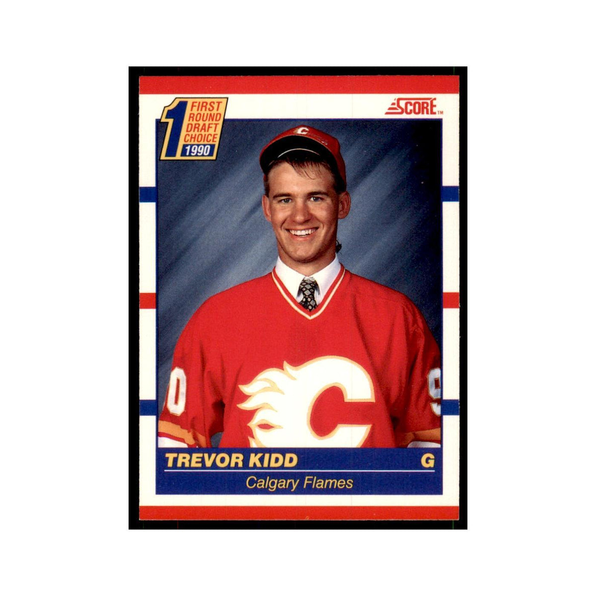 1990 Score Canadian Trevor Kidd Hockey Cards #438