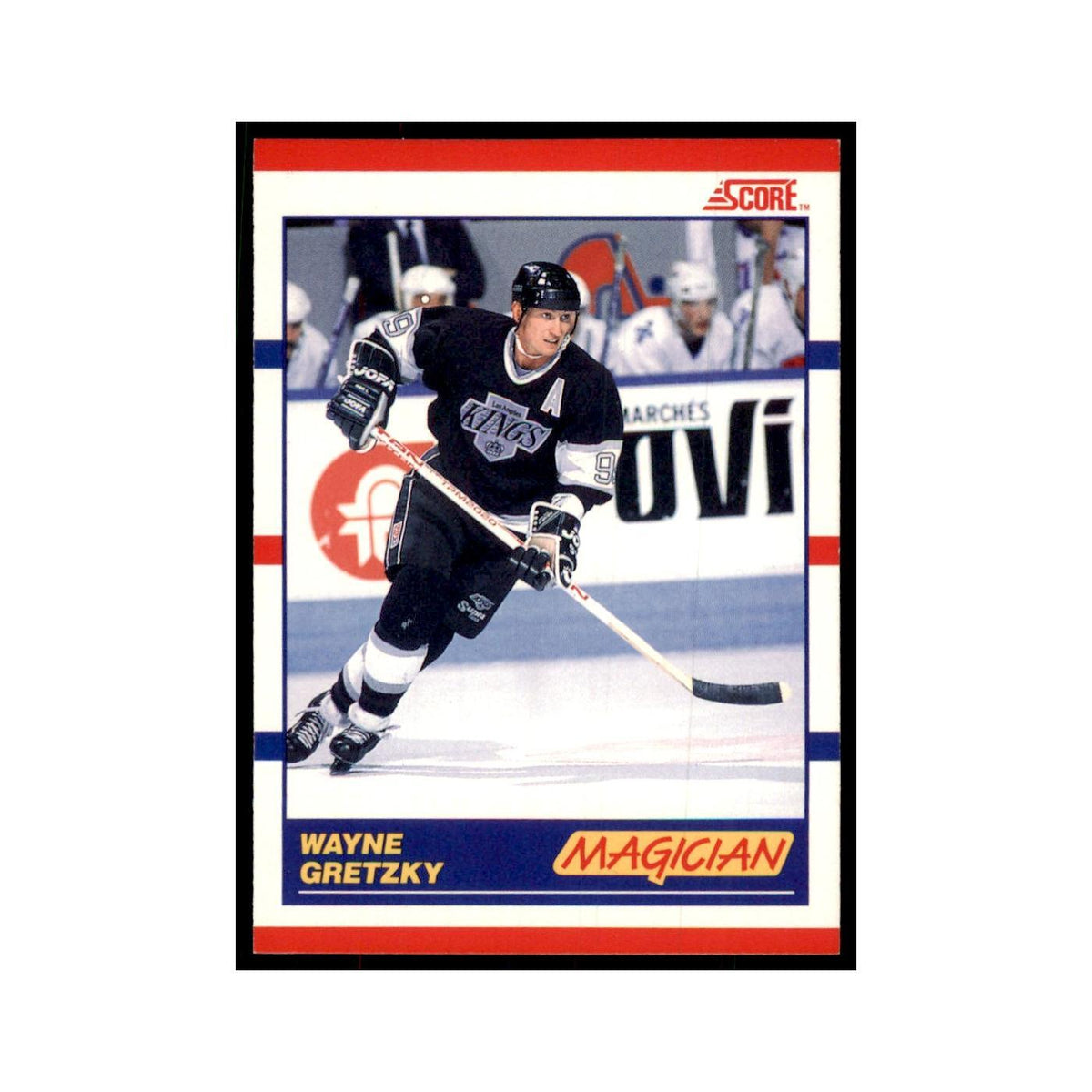 1990 Score Canadian Wayne Gretzky Hockey Cards #338
