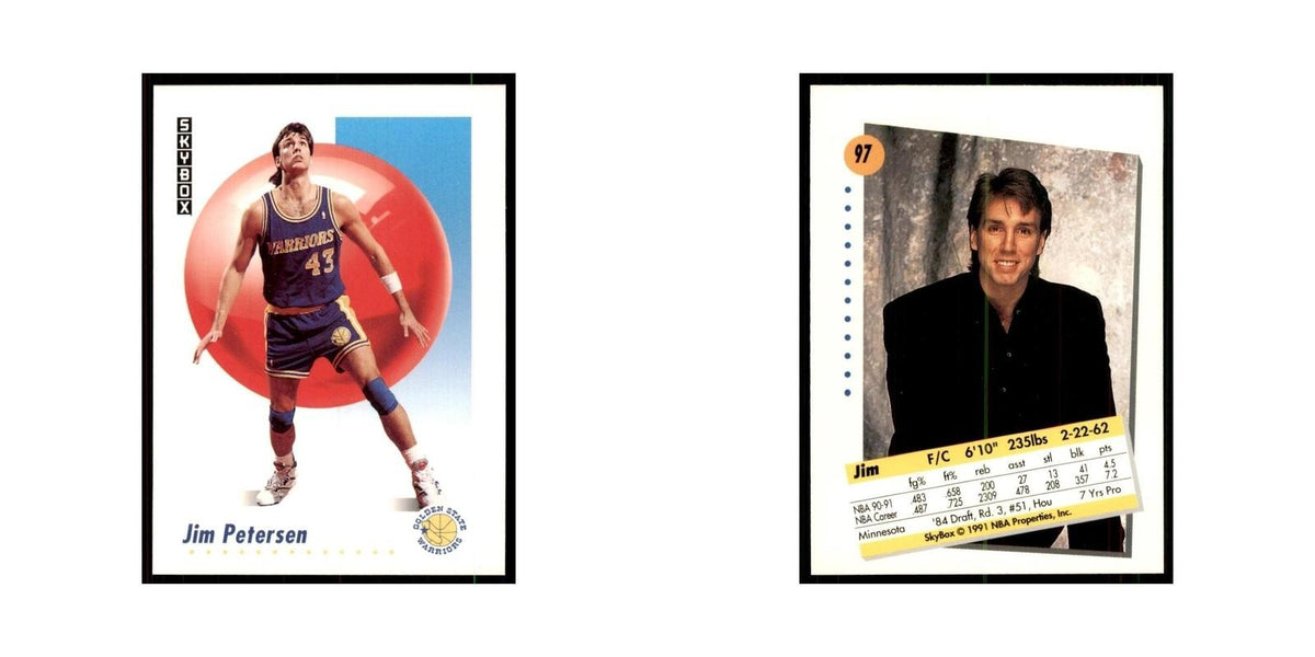 1991 SkyBox Jim Petersen Basketball Cards #97