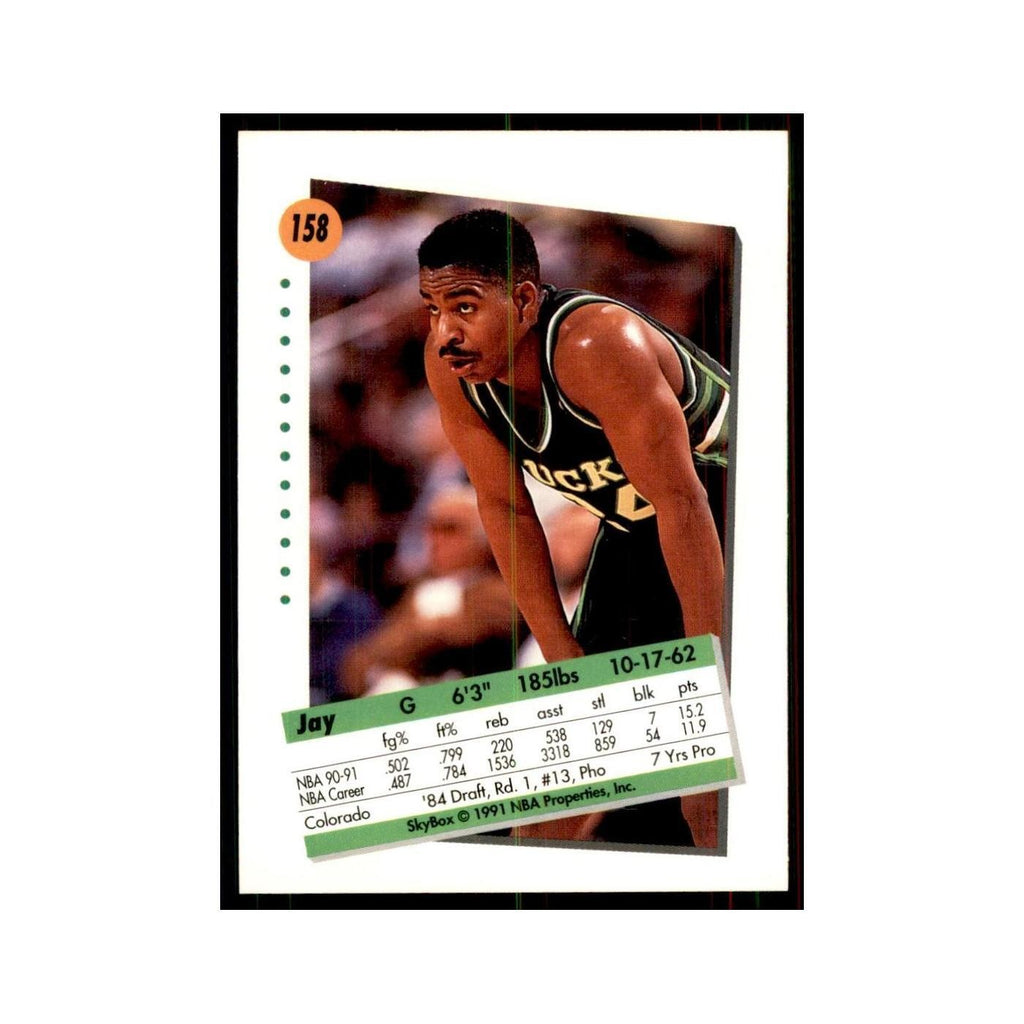 1991 SkyBox Jay Humphries Basketball Cards #158