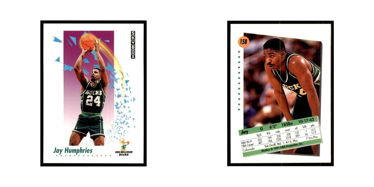 1991 SkyBox Jay Humphries Basketball Cards #158