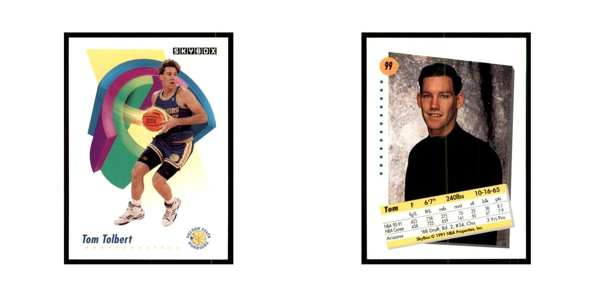 1991 SkyBox Tom Tolbert Basketball Cards #99