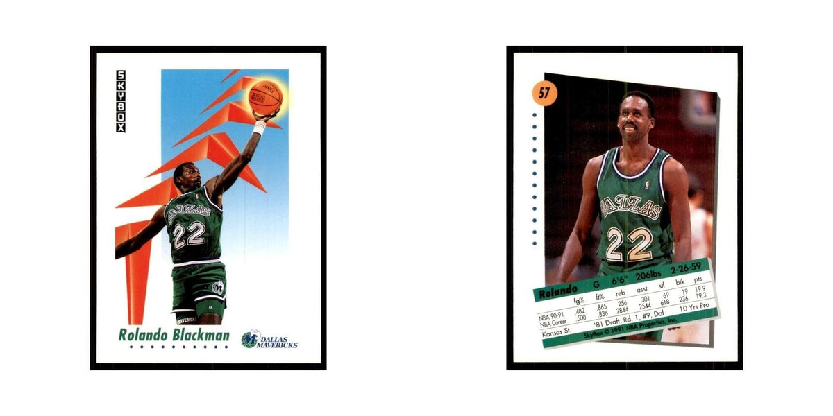 1991 SkyBox Rolando Blackman Basketball Cards #57