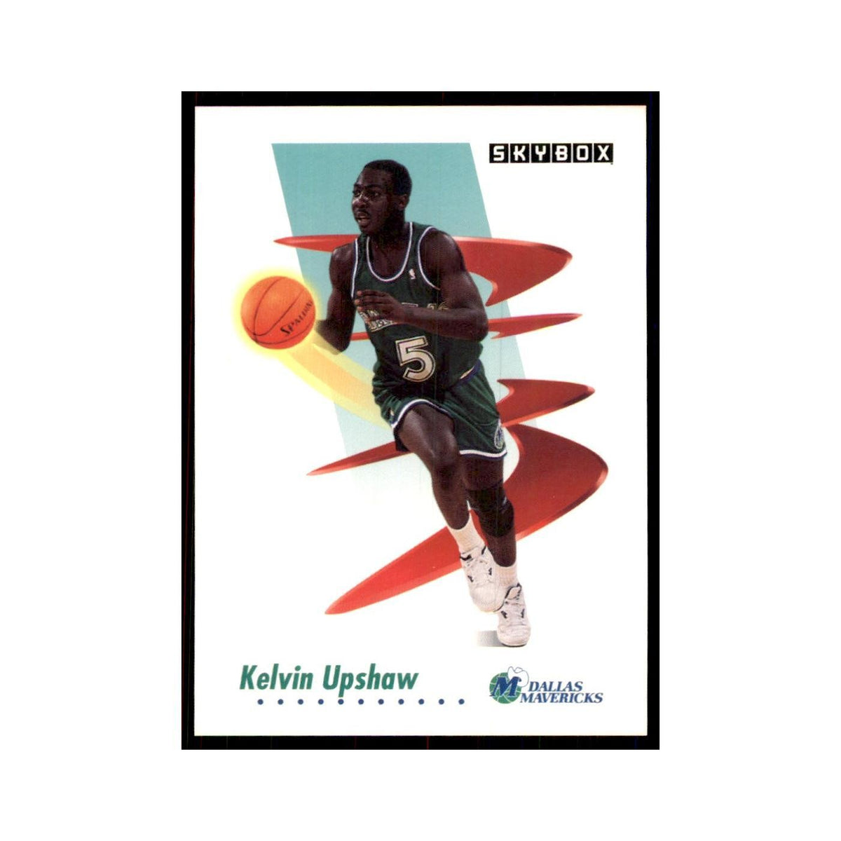 1991 SkyBox Kelvin Upshaw Basketball Cards #64