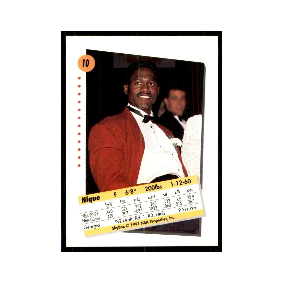 1991 SkyBox Dominique Wilkins Basketball Cards #10