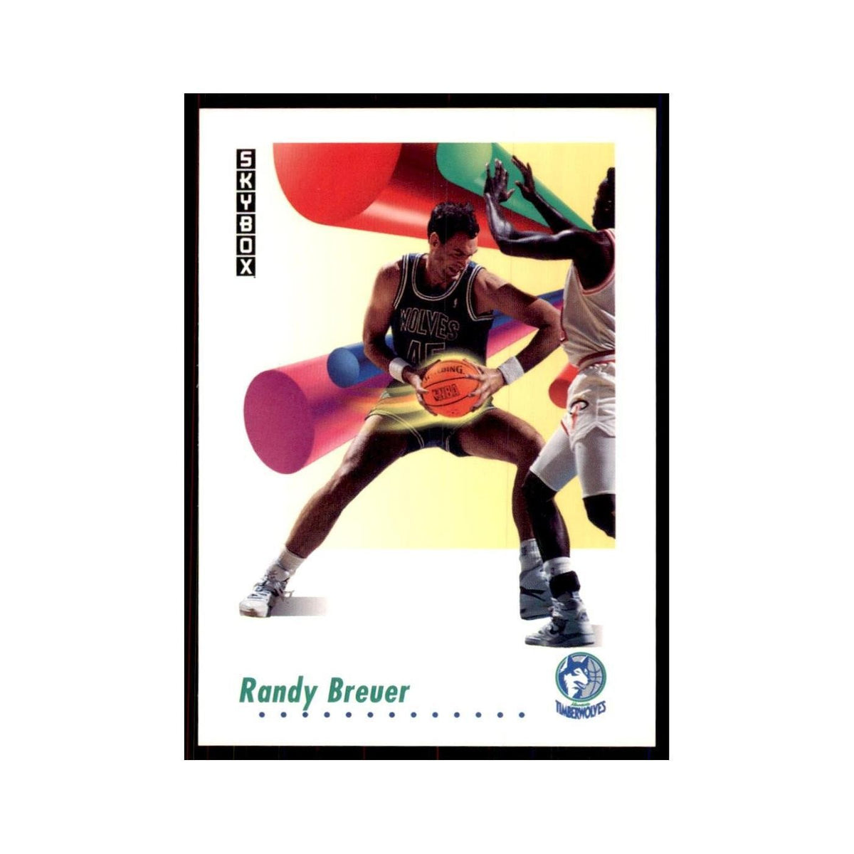 1991 SkyBox Randy Breuer Basketball Cards #166