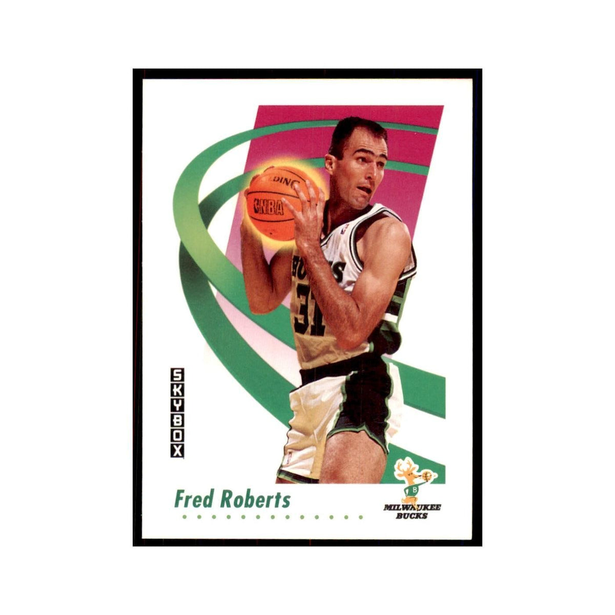 1991 SkyBox Fred Roberts Basketball Cards #162