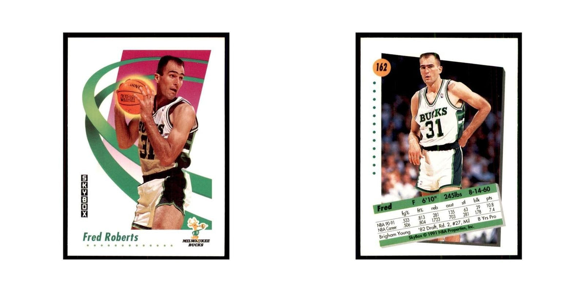 1991 SkyBox Fred Roberts Basketball Cards #162