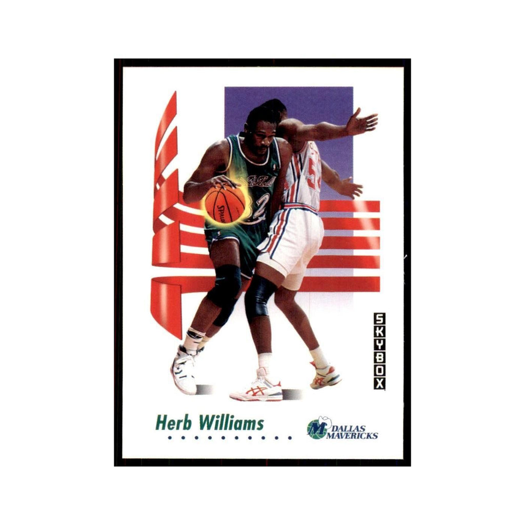 1991 SkyBox Herb Williams Basketball Cards #66