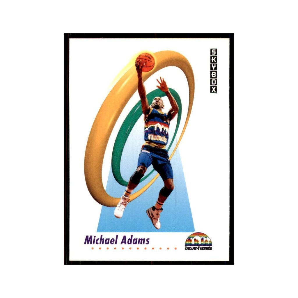 1991 SkyBox Michael Adams Basketball Cards #67