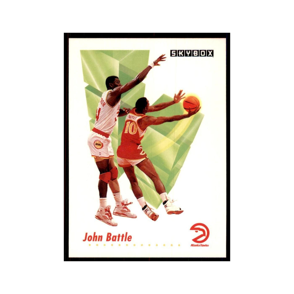 1991 SkyBox John Battle Basketball Cards #1