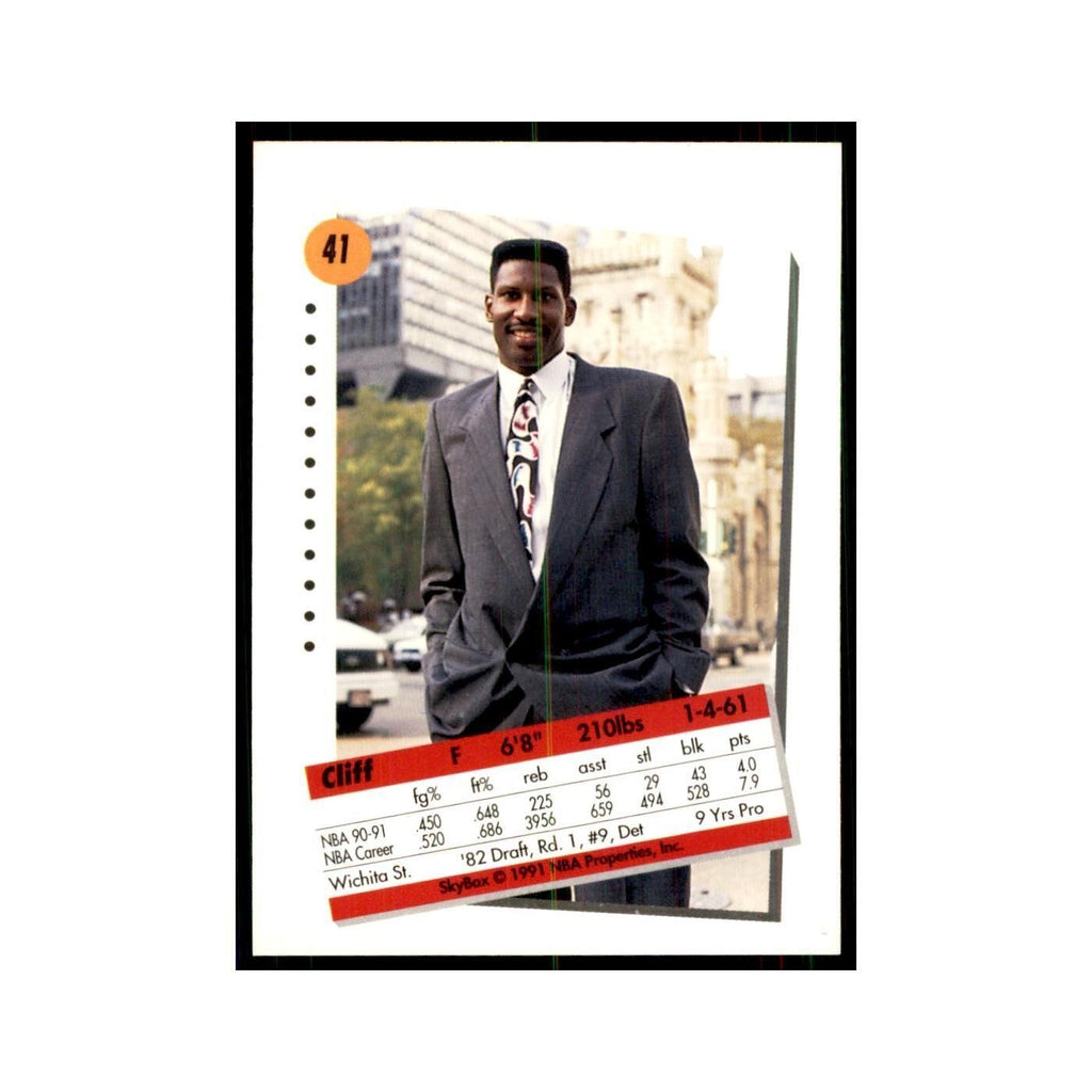 1991 SkyBox Cliff Levingston Basketball Cards #41
