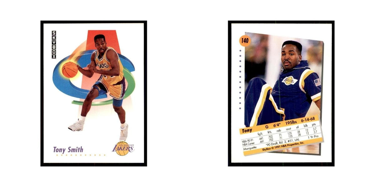 1991 SkyBox Tony Smith Basketball Cards #140