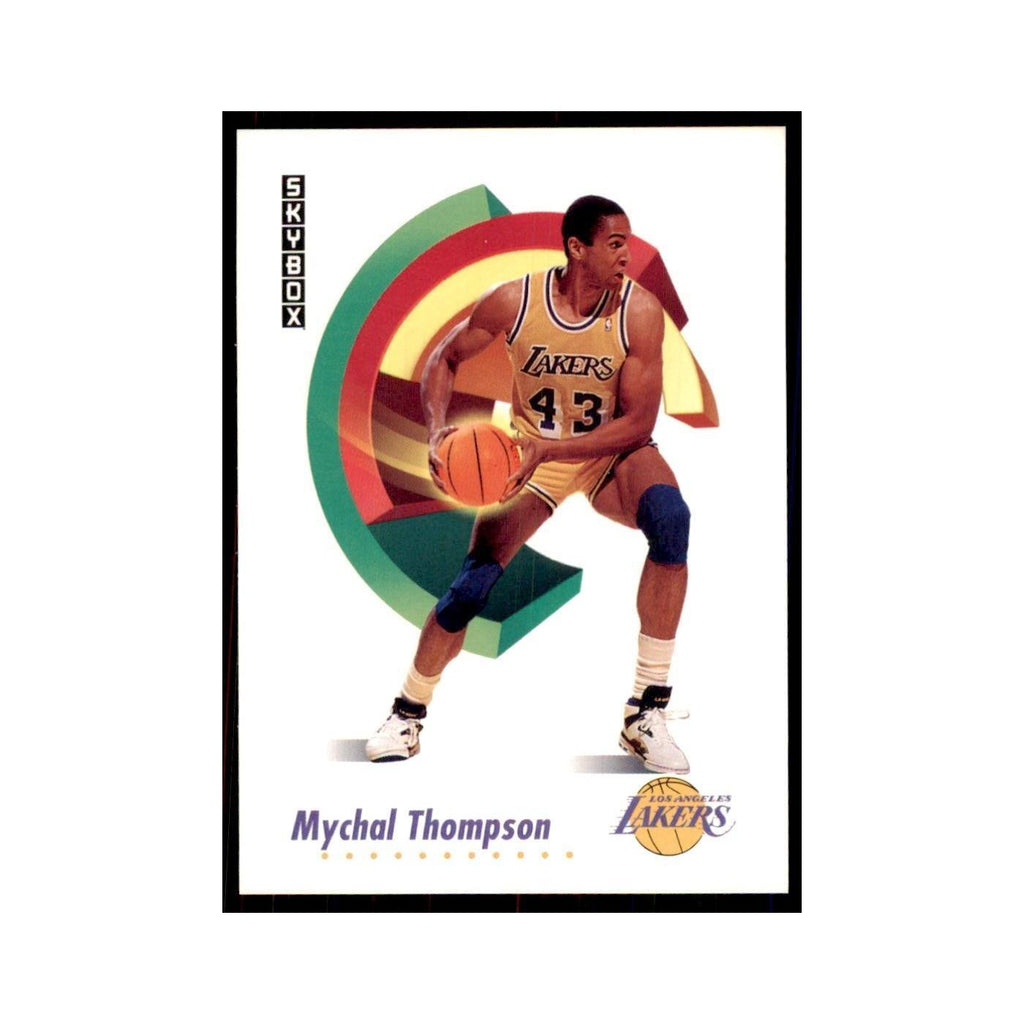 1991 SkyBox Mychal Thompson Basketball Cards #142