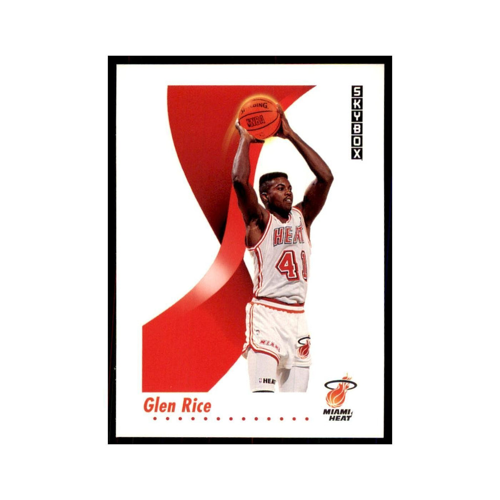1991 SkyBox Glen Rice Basketball Cards #151
