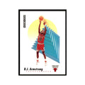 1991 SkyBox B.J. Armstrong Basketball Cards #34