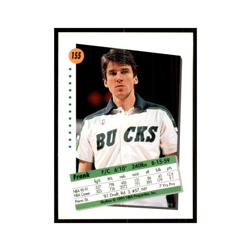 1991 SkyBox Frank Brickowski Basketball Cards #155